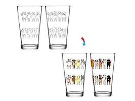 Animals ThermoC Logo Pint Glass (Cheeky Dogs) - £9.98 GBP
