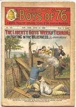 Liberty Boys of &quot;76&quot; #443 6/25/1909-stories of The American Revolution-pulp t... - £43.42 GBP