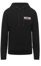 Moschino Underweare Black Men&#39;s Hoodie Cotton Sweater Shirt  Size US XL  EU 2XL - £160.95 GBP