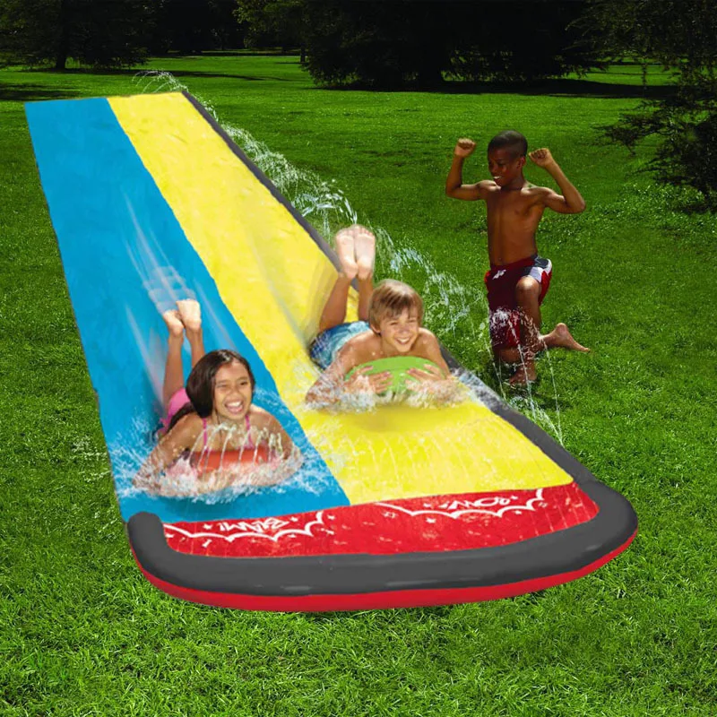 Children Swimming Pool Inflatable Water Slide Outdoor Kids Summer Toys Games - £24.08 GBP+