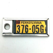 DAV 1967 PENNSYLVANIA PA keychain license plate tag Disabled American Veterans - £7.83 GBP
