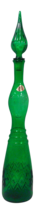 Mid century italian tall green face decanter thumb200