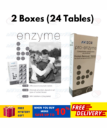 2 Boxes Avizor PRO-ENZYME Protein Remover Tablets 12&#39;s Contact Lenses Soft - $706.93 MXN
