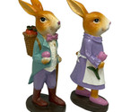 Ganz Decorative Figurines Resin Easter  Mr and Mrs Bunny Bunny 8 in - $21.52