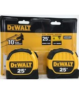 DeWalt - DWHT79307 - 25 ft Tape Measure - 2 Pack - £39.29 GBP