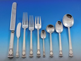 San Lorenzo by Tiffany and Co Sterling Silver Flatware Service Set 80 pcs Dinner - £9,223.32 GBP