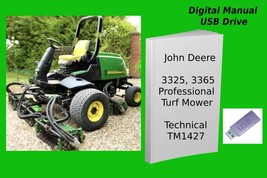 John Deere 3325 3365 Professional Turf Mower Technical Manual See Descri... - £17.74 GBP