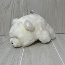 Gund Snuffles small 7-8&quot; off white plush polar bear teddy 1980 vintage K... - $9.89