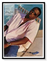 Sean John Fashion P. Diddy Print Ad Vintage 2002 Magazine Advertisement ... - $9.70