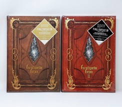 Encyclopaedia Eorzea Final Fantasy 14 Volume 1 &amp; 2 Book + Namingway Matoya’s Hat - £61.90 GBP