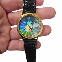 Disney Lorus Mickey Mouse Watch Quartz Holographic V515-8A00 Vtg Needs Battery - £7.71 GBP