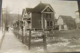 c1915 Antique Cabinet Photo Binghamton Ny House Architecture - £7.79 GBP