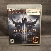 Diablo III Reaper of Souls Ultimate Evil Edition PlayStation 3 2014 PS3 ... - $8.91