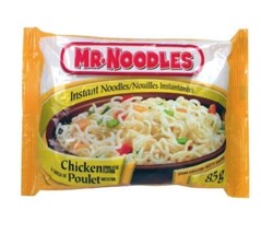 12 packs of MR. NOODLES Chicken Flavor Instant Noodles 85g,Canada, Free Shipping - £21.97 GBP