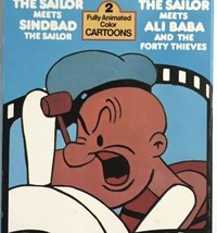 Popeye The Sailor Meets Sinbad and Ali Baba VHS 1985 Kids Klassics 2 Episodes - £9.68 GBP