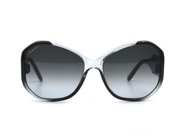 New Salvatore Ferragamo SF942S 007 Black Grey Gradient Authentic Sunglasses - £119.56 GBP