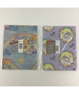 American Greetings Gift Wrap Baby Shower Animal Ark Swan Vintage New Sea... - $19.75