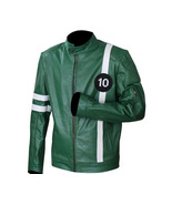  Men&#39;s Ben Ten Hero Handmade Motorcycle Racing Fashion Leather Jacket  - £133.69 GBP