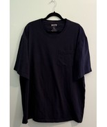 Duluth Trading Mens Pocket T Shirt Size XL Navy Blue Relaxed Fit Longtai... - €16,37 EUR