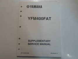 2005 Yamaha YFM400FAT Supplementary Service Manual FACTORY OEM BOOK 05 DEAL - $17.08