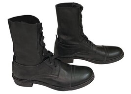 Ann Demeulemeester Black Leather Lace Up Boots IT 40 Italy Women Box Dust Bag image 6