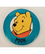 WALT DISNEY DISNEYLAND WINNIE THE POOH BADGE PIN BACK BUTTON VINTAGE 3.5” - £7.93 GBP