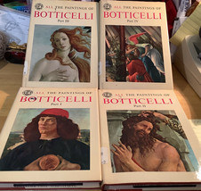 All the Paintings of Botticelli 4 book set Salvini 1965 - £14.93 GBP