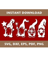 Gnome svg, christmas gnomes svg, gnome dxf, gnomes dxf, gnome png, gnome... - $1.49