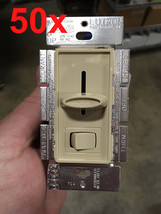 50 x Lutron Skylark S-603PG-IV Incandescent Eco Dimmer 3-Way Single Light Switch - £75.53 GBP