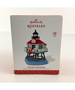 Hallmark Keepsake Christmas Tree Ornament #3 Holiday Lighthouse Lights N... - £70.36 GBP