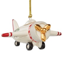 Lenox Holiday Accent Airplane Ornament 894434 Christmas 2023 New - £29.20 GBP