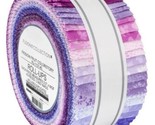 Jelly Roll Fusions Passion Fruit Colorstory Purple Cotton Fabric Roll-Up... - $37.97