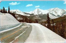 Vista of Monarch Pass over the Continental Divide Colorado Postcard - £11.94 GBP