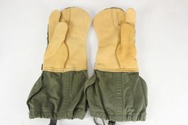 M 1965 Cold Weather Army Mittens w/ trigger Fingers Medium Shell Only   ... - $23.48