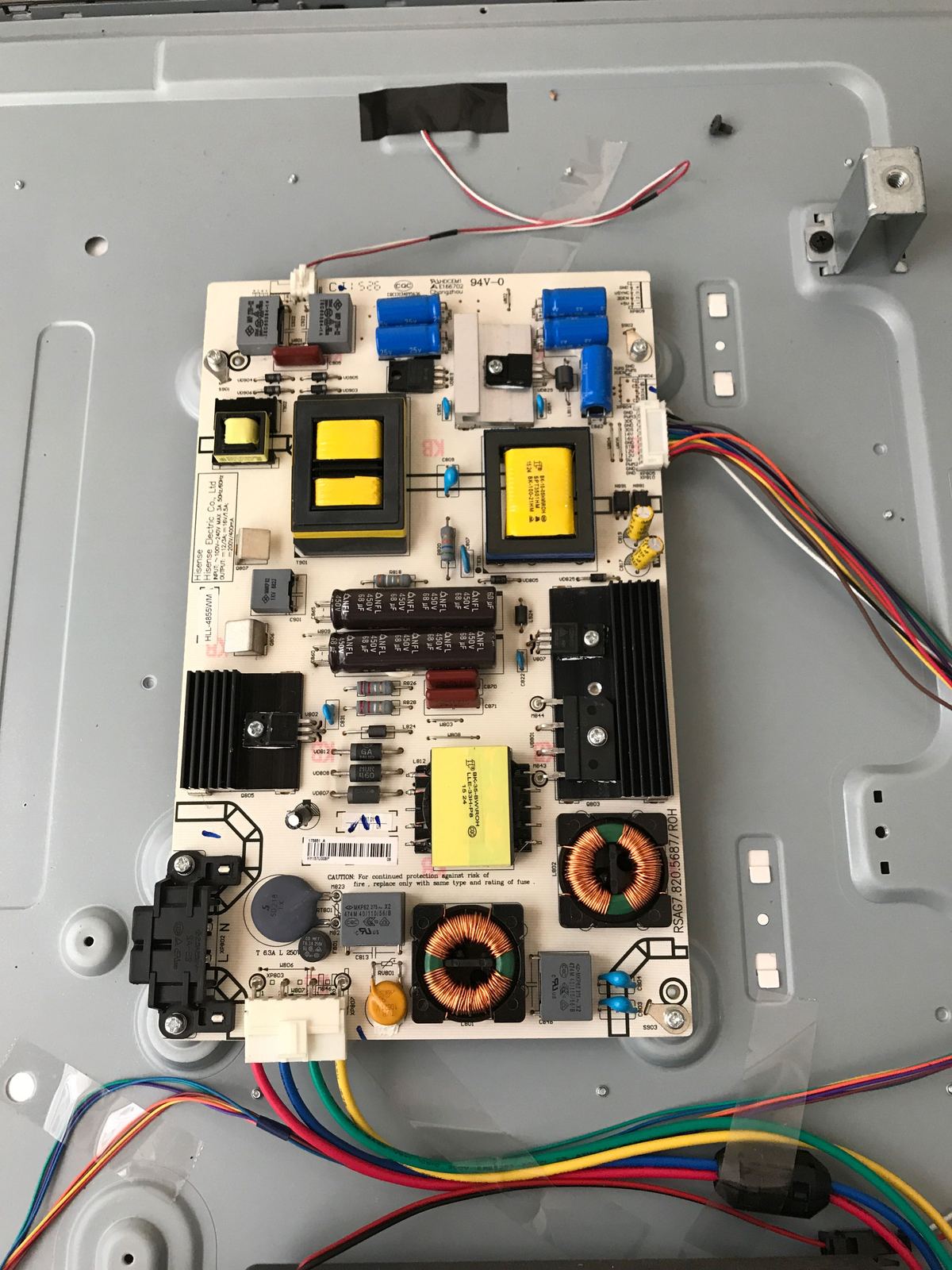 INSIGNIA NS-48D510NA15 POWER SUPPLY RSAG7.820.5687/ROH HLL-4855WC 173899 - $39.99