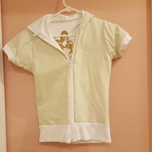 Masons Underground reversible hoodie white &amp; light green short sleeves.New - £35.38 GBP