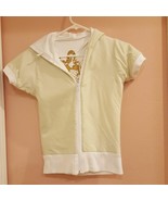 Masons Underground reversible hoodie white &amp; light green short sleeves.New - $850.32 MXN