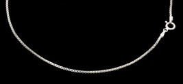 925 VENETIAN BOX LINK PENDANT CHAIN 20IN NECKLACE 5g ITALY BROKEN-LINK - $9.89