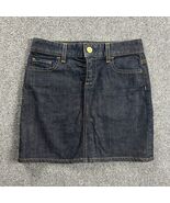 Vintage J Crew Skirt Womens 26 Denim Mini 5 Pockets Cotton USA - €15,37 EUR