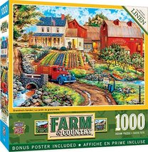 MasterPieces 1000 Piece Jigsaw Puzzle for Adults, Family, Or Kids - Barnyard Cro - £16.94 GBP