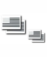 4 Pack Spray Airbrush Painting Stencils American Flag 50 US Stars Small ... - $14.69