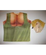 Vintage 1993 Street Fighter II Guile Halloween Costume Vinyl Mask RARE C... - $148.49