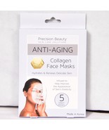 Precision Beauty Skin Care Solutions Anti Aging Collagen Face Masks - £8.30 GBP