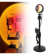 Sunset Lamp,Sunset Projection Lamp 4 Color Changeable Night Light Projec... - £18.26 GBP