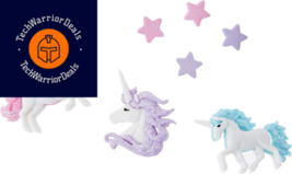 Magical Unicorns - Jesse James Buttons, Varies, Pastel Pink, Green, Purple  - £15.44 GBP