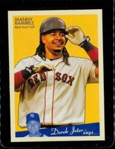 2008 Upper Deck Goudey Baseball Trading Card #23 MANNY RAMIREZ Boston Red Sox - £6.60 GBP