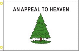 Appeal To Heaven Pine George Washington SGL Sided 3X5 Flag Rough Tex® 150D Nylon - £14.85 GBP