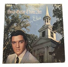 Elvis LP RCA Victor LSP-3758 How Great Thou Art as sung by Elvis Presley - £6.02 GBP