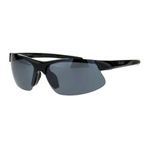 Xloop Sunglasses Mens Wrap Around Half Rim Lite Weight Sports Shades UV 400 - £8.83 GBP+