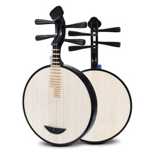 Yueqin Moon lute moon guitar professional playing Chinese folk music ins... - $359.00